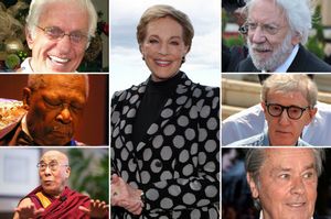 Alain Delon, Dalajlama, Woody Allen - kto skoczy 80 lub 90 lat w 2015 roku? [fot. collage Senior.pl]