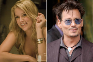 Amber Heard i Johnny Depp rozwodz si [Amber Heard fot. Monolith, Johny Depp, fot. Angela George, CC BY-SA 3.0, Wikimedia Commons]