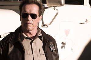 Arnold Schwarzenegger znw Terminatorem [Arnold Schwarzenegger fot. Monolith]