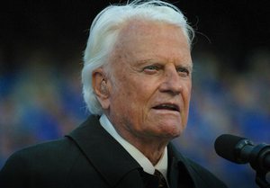 Billy Graham skoczy 95 lat  [Billy Graham, fot. billygraham.org]