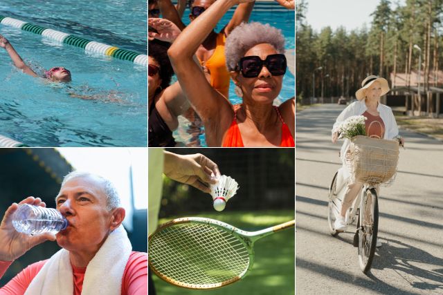 Dłuższa aktywność fizyczna to dodatkowa ochrona dla zdrowia  [fot. collage Senior.pl / Canva]