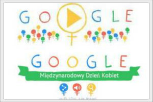 Doogle Doodle z yczeniami na Dzie Kobiet [fot. Google]