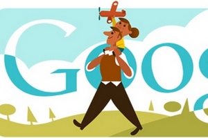 Google Doodle na Dzie Ojca 2013 [fot. Google]