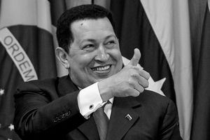 Hugo Chavez nie yje [Hugo Chávez, fot. Dilma Rousseff, CC BY-SA 2.0, Wikimedia Commons]