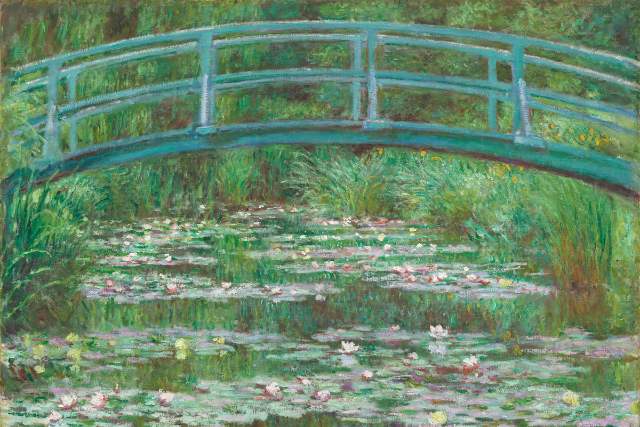 Kładka japońska, Claude Monet, fot. National Art Gallery, Washington