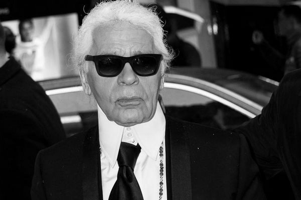 Karl Lagerfeld, fot. Christopher William Adach, CC BY-SA 2.0, Wikimedia Commons