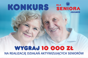 Konkurs dla organizacji aktywizujcych seniorw. Najlepsi dostan 10 tysicy zotych [fot. Adamed]