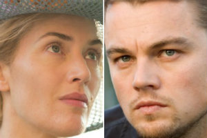 Leonardo DiCaprio, fot. Siebbi, CC BY 3.0, Kate Winslet fot. BBC Films