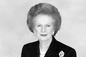 Margaret Thatcher, fot.  Chris Collins, CC BY-SA 3.0 Wikimedia Commons