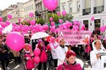 Marsz Rowej Wstki - razem w walce z rakiem piersi