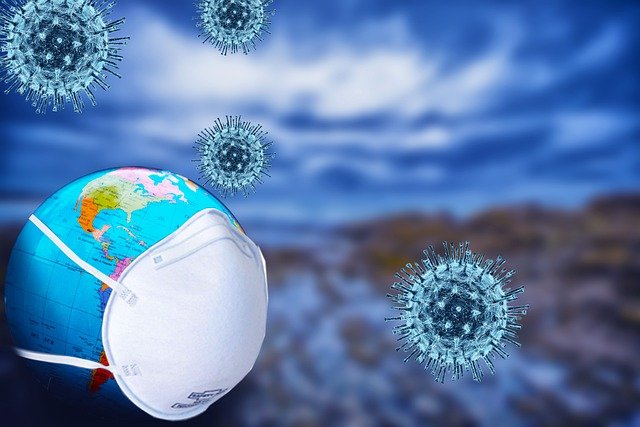 Maski i dystans społeczny a przyszłe epidemie grypy i innych chorób wirusowych [fot. fernando zhiminaicela from Pixabay]