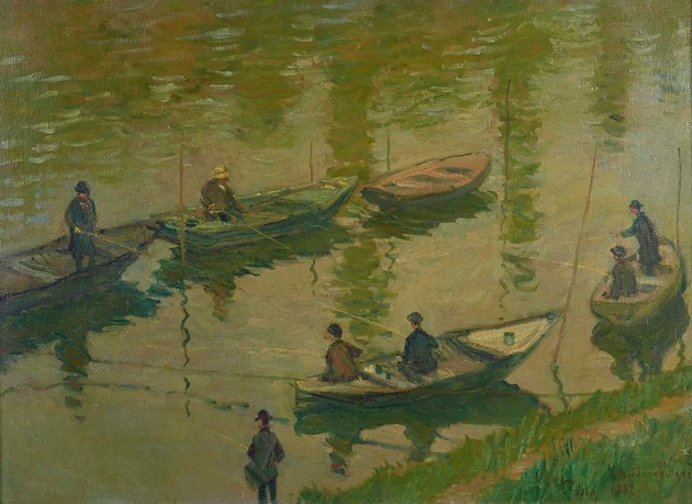 fot. Claude Monet fischer an er seine bei poissy