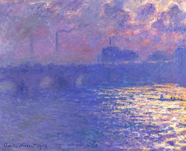 fot. Claude Monet waterloo-bridge-sunlight-effect milwaukee art museum