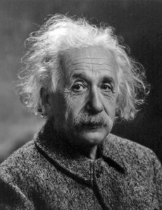 Albert Einstein, fot.  Oren Jack Turner, PD