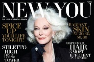 Najstarsza modelka na wiecie, Carmen Dell’Orefice, znw na okadce [fot. newyou.com]