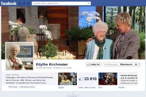 Najstarsza uytkowniczka Facebooka skoczya 106 lat [fot. Facebook]