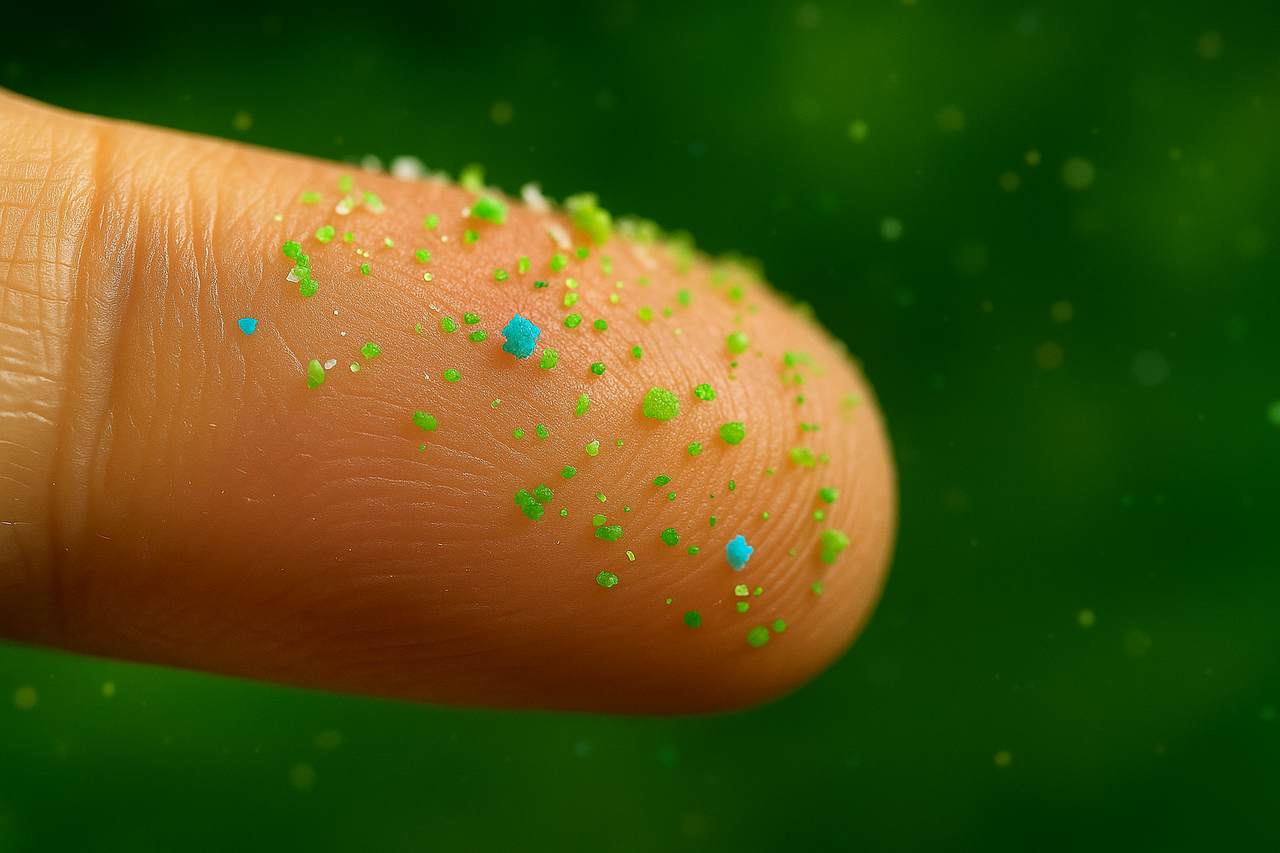 Nanoplastik nasila zagroenie infekcjami bakteryjnymi  [fot. ChatGPT]