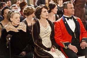 fot. Maggie Smith,  Elizabeth McGovern, , Hugh Bonneville, Michelle Dockery