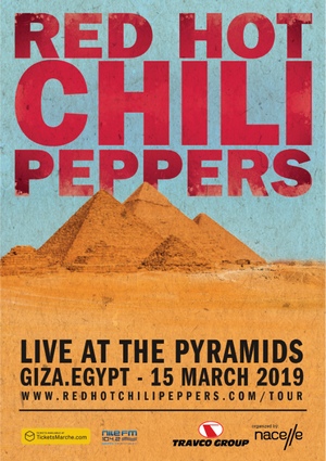 Red Hot Chili Peppers zagraj pod piramidami w Gizie