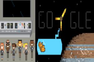 Sonda Juno na orbicie Jowisza. Google Doodle wituje kosmiczny przeom [fot. Google]
