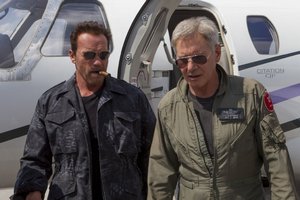 Arnold Schwarzenegger i Harrison Ford fot. Monolith