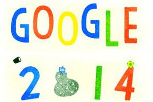 Tematy zyskujce popularno 2014 w Google. I w Google Doodle [fot. Google]