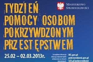 Tydzie Pomocy Osobom Pokrzywdzonym Przestpstwem 2013 [fot. Ministerstwo Sprawiedliwoci]