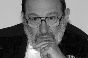 Umberto Eco, fot. Università Reggio Calabria, CC BY-SA 3.0, Wikimedia Commons