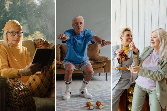 Ważne, co robisz w ramach relaksu - to może zmniejszyć ryzyko demencji [fot. collage Senior.pl / Canva]