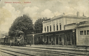 fot. Stacja kolejowa w Wieliczce