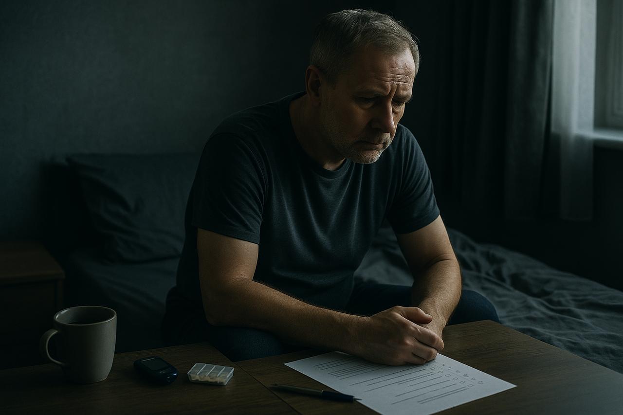 Współwystępowanie kilku chorób fizycznych to znacznie wyższe ryzyko depresji [fot. ChatGPT]