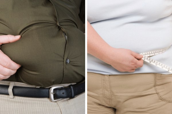Wzrasta problem otyłości, a to oznacza więcej przypadków różnych form raka [fot. collage Senior.pl]