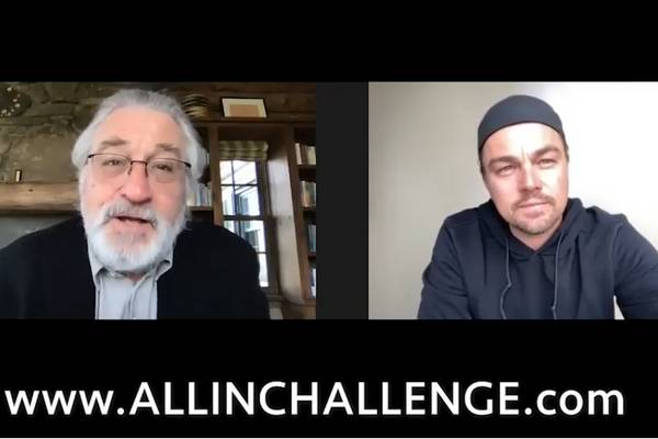 Zagraj w filmie z Leonardo DiCaprio i Robertem De Niro [fot. Youtube/#ALLINCHALLENGE]