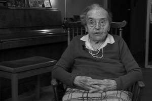 Zmara Alice Herz-Sommer - najstarsza ocalona z Holokaustu [Alice Herz-Sommer, fot. webofstories.com]