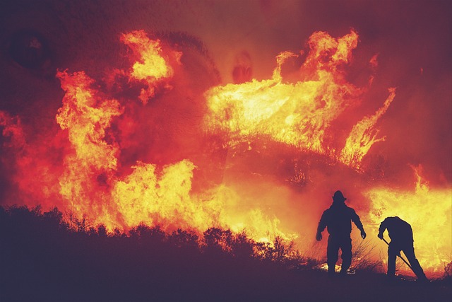 Źródła zanieczyszczeń zwiekszających ryzyko demencji: pożary i prace rolne [fot. Enrique from Pixabay]