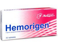Hemorigen tabletki 50 mg