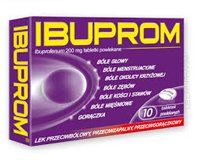 Ibuprom tabletki powlekane 200 mg