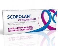 Scopolan compositum tabletki draowane 10 mg + 250 mg