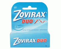 Zovirax Duo krem (50 mg + 10 mg)/g
